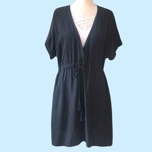 BOUTIQUE ITEM-  Casual Linen Black Women's Dress